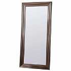 Crossland Grove Shalford Leaner Pewter Mirror 805 X 1665Mm