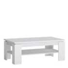 Fribo Large Coffee Table In White