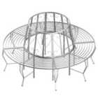 Outsunny 160cm Round Tree Bench