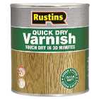 Rustins Quick Dry Varnish - Clear Matt - 1L