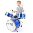 Academy of Music 5 Piece Drum Kit - Blue