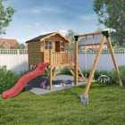 Mercia Poppy Playhouse with Tower and Activity Set