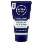 Nivea Men Protect & Care Exfoliating Face Scrub 75ml