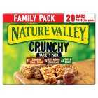 Nature Valley Crunchy Family Pack Variety Cereal Bars, 10x42g
