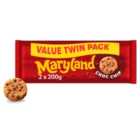Maryland Cookies Chocolate Chip Twin Pack 400g