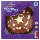 Morrisons Deliciously Chocolatey Celebration Cake Serves 8