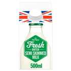 Morrisons Fresh Semi-Skimmed Milk 500ml