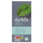 Morrisons The Best 52% Cocoa Chocolate With Mint Oil 100g