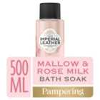 Imperial Leather Pampering Bath Soak Mallow & Rose Milk 500ml