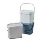Addis Kitchen Caddy Set Of 3 - Grey Air Blue And Mist