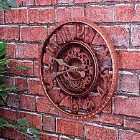 St Helens Vintage Open Face Outdoor Clock, Bronze