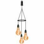 Luxform Battoperated Glass Filament Bulbs, Flow 97354