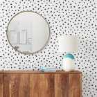 Nu Wall Self Adhesive Spot Mono Wallpaper