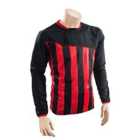 Precision Valencia Shirt Adult (m 34-36", Black/Red)