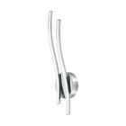 Eglo Modern Interior Wall Light In Chrome With Led