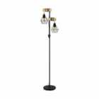 Eglo Industrial Style Caged Floor Lamp