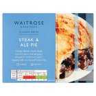 Waitrose Steak & Ale Pie, 200g