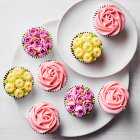 8 Floral Cupcakes, 8s