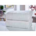Retreat 550gsm Towel Bale - 2 Piece - White