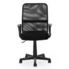 Interiors By PH Home Office Chair Black Square Back