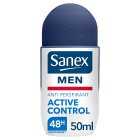 Sanex Men Active Control Roll On, 50ml