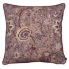 Prestigious Textiles Apsley Polyester Filled Cushion Cotton Viscose Linen Woodrose