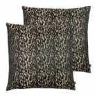 Ashley Wilde Andesite Twin Pack Polyester Filled Cushions Onyx/Black
