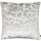 Ashley Wilde Jaden Polyester Filled Cushion Polyester Cotton Pearl/Silver