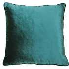 Paoletti Luxe Velvet Polyester Filled Cushion Jadite