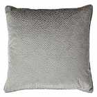 Paoletti Florence Polyester Filled Cushion Polyester Silver