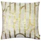 Ashley Wilde Meyer Polyester Filled Cushion Viscose Polyester Cotton Ochre/Gold