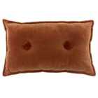 Furn. Bobble Pre-filled Cushion Cotton Brick