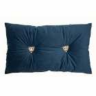 Paoletti Panther Pre-filled Cushion Polyester Navy
