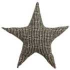 Little Furn. Printed Star Pre-filled Cushion Cotton Pink/Mustard