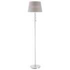 HOMCOM Standing Lamp With Hollow Out Fabric Shade