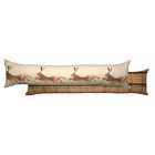 Evans Lichfield Hunter Leaping Hare Draught Excluder Polyester Linen Multi