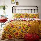 Furn. Pomelo King Duvet Cover Set Cotton Polyester Yellow