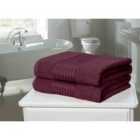 Windsor 500gsm Towel Bale - 2-piece - Plum