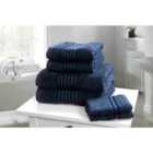 Windsor 500gsm Towel Bale - 6-piece - Denim