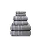 Berkley Towel Bale - 6 Piece 450gsm - Silver