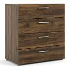 Pepe Chest Of 4 Drawers In Walnut