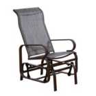 Garden Comfortable Swing Chair W/ Sturdy Metal Frame For Patio Backyard Grey