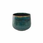 Ivyline Pot Como Turquoise - H21Cm D26Cm