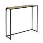 Roland Rustic Wood Small Slim Console Table