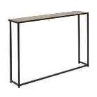 Roland Rustic Wood Wide Slim Console Table