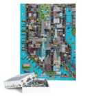 Bopster 8-bit Pixel Jigsaw Puzzle New York - 1000 Piece