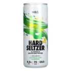 M&S Hard Seltzer Lemon & Lime 250ml
