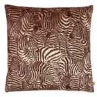 Kai Hector Polyester Filled Cushion Viscose Polyester Cotton Earth