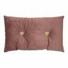 Paoletti Panther Pre-filled Cushion Polyester Rose