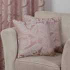 Emma Barclay Duchess - Jacquard Cushion (pair) Cover In Blush Pink